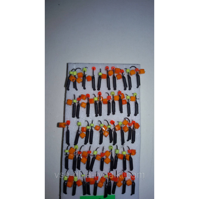 Блешня вольфрамова гвоздекубик підвісний 0,35 г