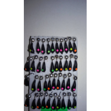 Блешня вольфрамова уралка кулька срібло 0,7 г