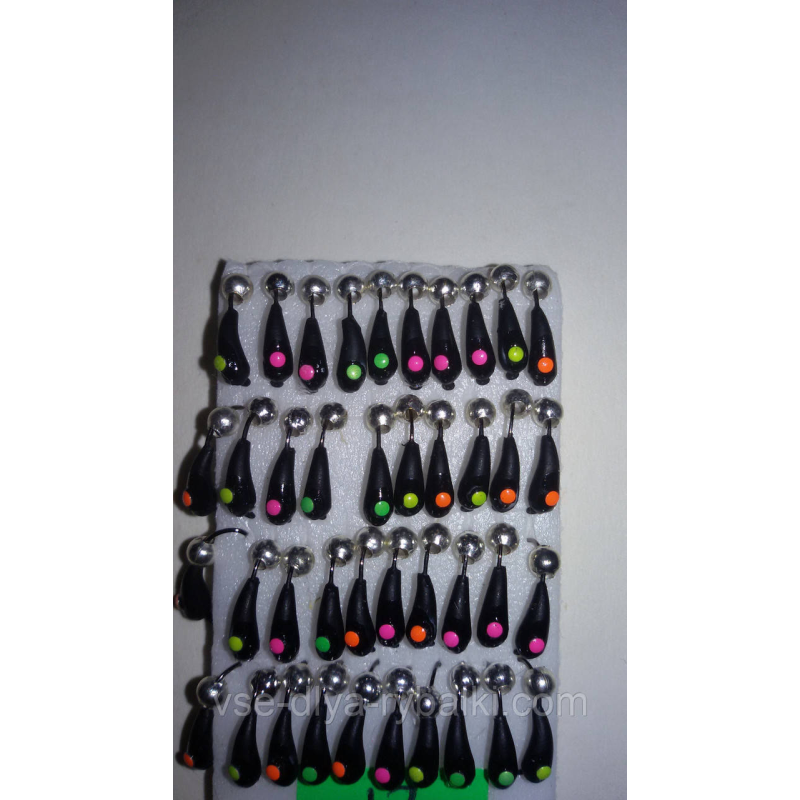 Блешня вольфрамова уралка кулька срібло 0,7 г