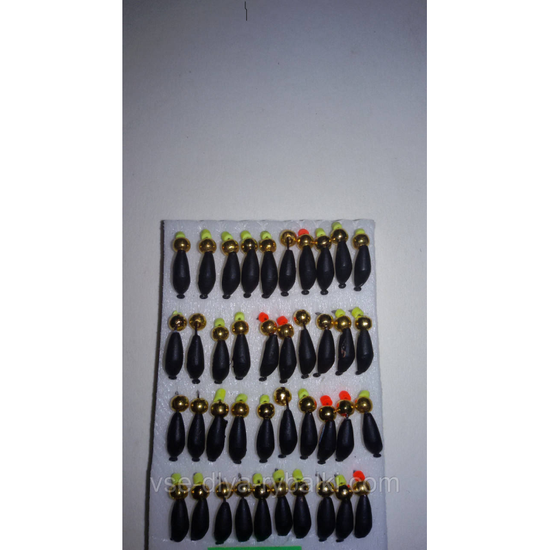 Блешня вольфрамова уралка кулька золото 0,7 г