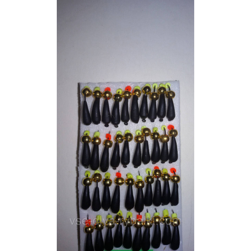 Блешня вольфрамова уралка кулька золото 0,6 г