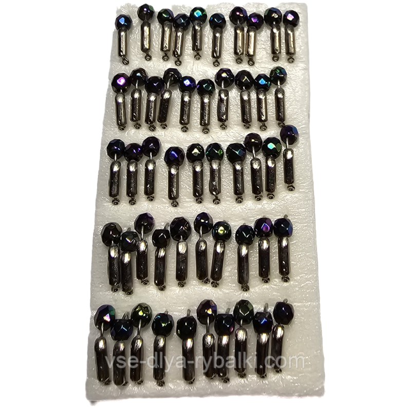 Блешня вольфрамова срібло цвяхокулька хамелеон 0,3 г