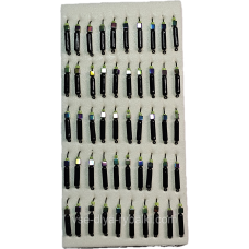 Мормишка вольфрамова чорна цвяхокубик хамеліон 0,5 г