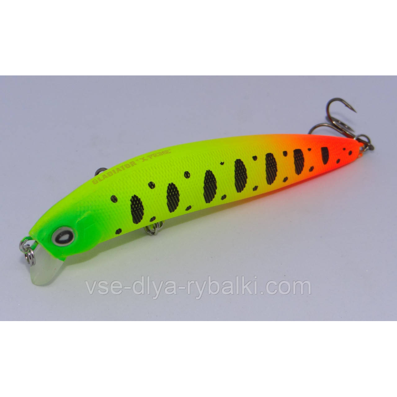 Воблер GLADIATOR X-PRIME FL 95 Color: 01