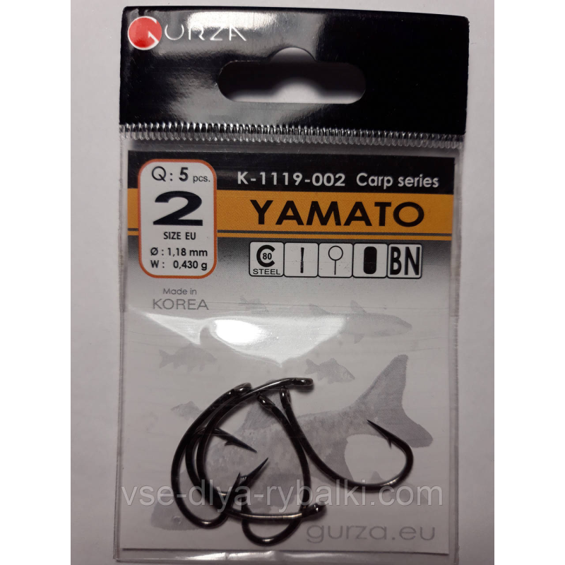 Гачки Gurza yamato № 2