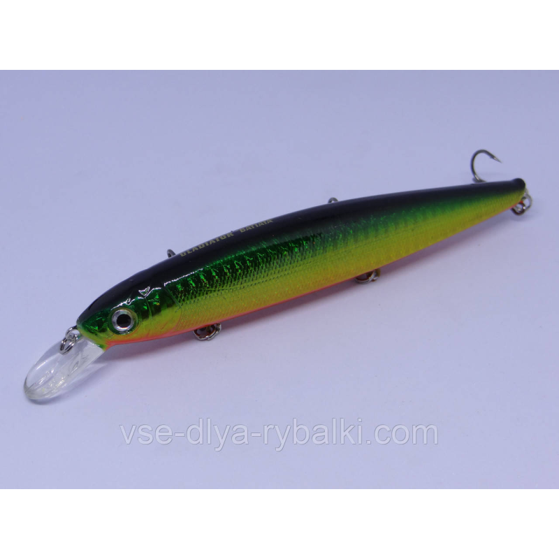 Воблер GLADIATOR BATIATA SP 130 Color: 15