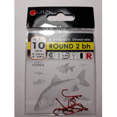 Гачки Gurza round red 2 bh № 10
