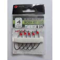 Гачки Gurza worm 401 lehs № 4
