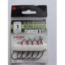 Гачки Gurza worm 310 lehs № 1