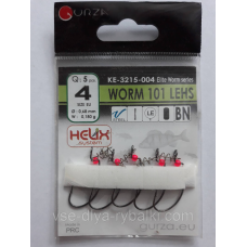 Гачки Gurza worm 101 lehs № 4