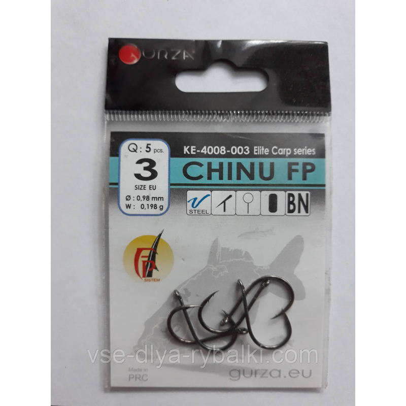 Гачки Gurza chinu fp № 3