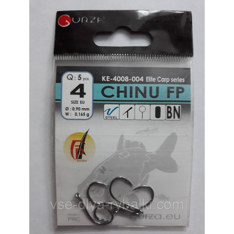 Гачки Gurza chinu fp № 4