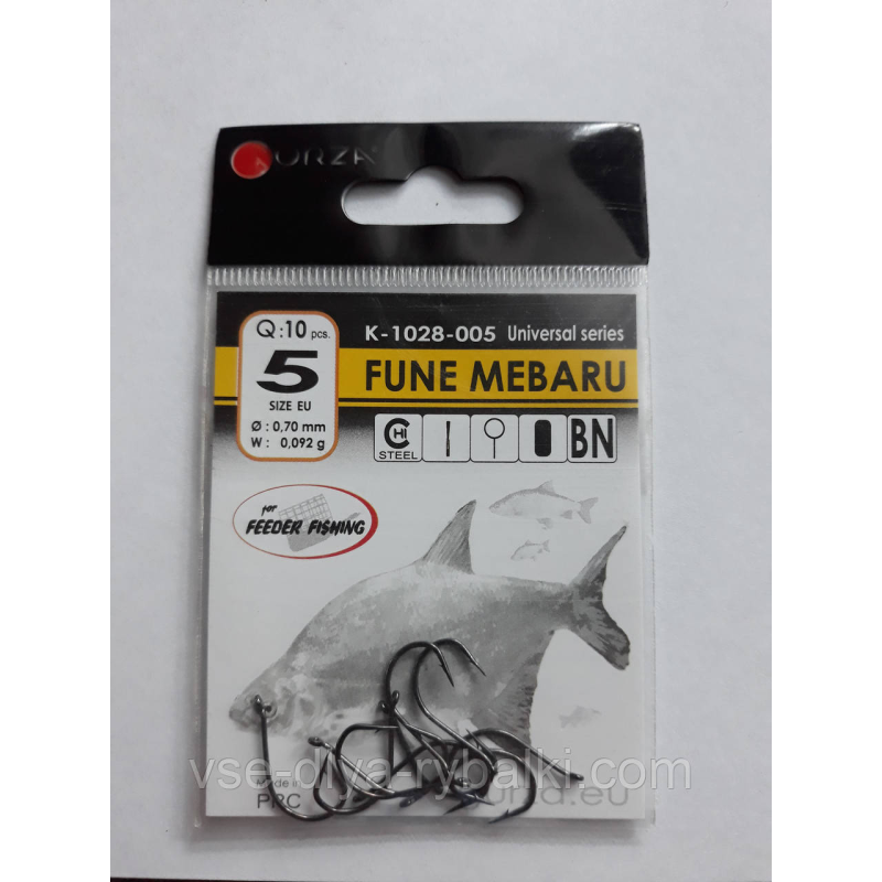 Гачки Gurza fune mebaru № 5