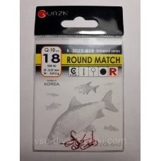 Гачки Gurza round match red № 18