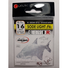 Гачки Gurza sode light red № 16