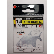Гачки Gurza sode light red № 14