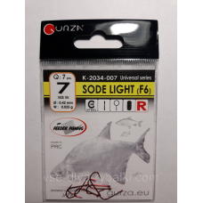 Гачки Gurza sode light red № 7