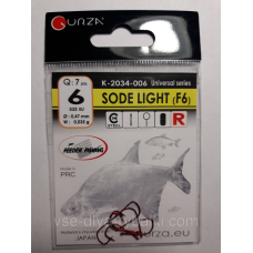 Гачки Gurza sode light red № 6