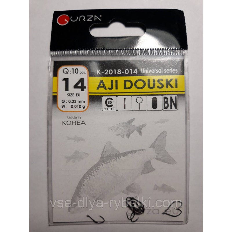 Гачки Gurza aji douski № 14