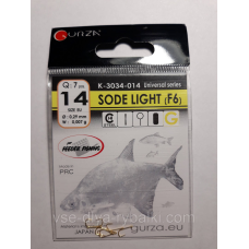 Гачки Gurza sode light gold № 14