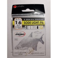 Гачки Gurza sode light gold № 16