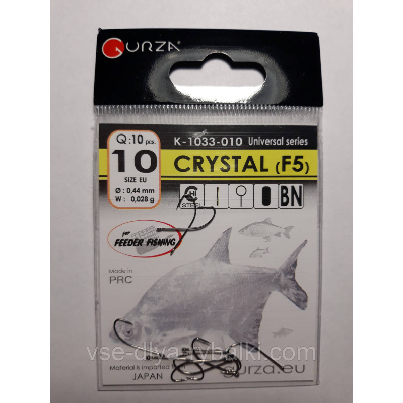 Гачки Gurza crystal f5 № 10