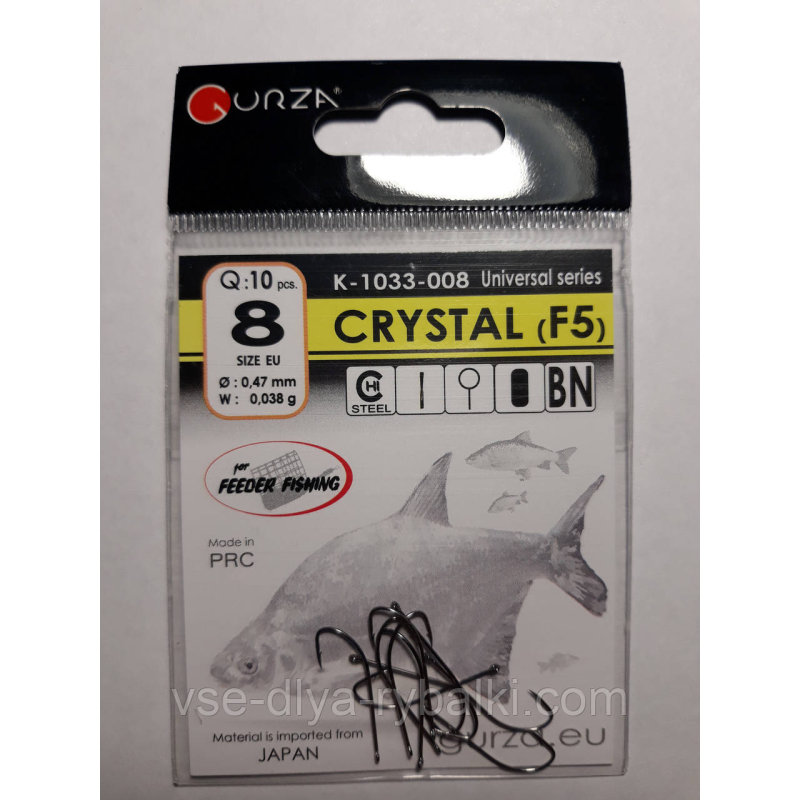 Гачки Gurza crystal f5 № 8