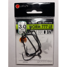 Гачки Gurza worm 777 le № 3/0