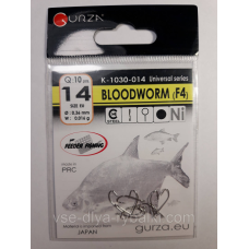 Гачки Gurza bloodworm № 14