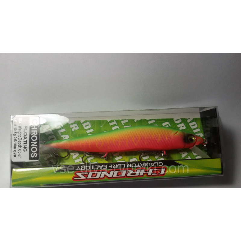 Воблер GLADIATOR CHRONOS FL 98 Color: 07