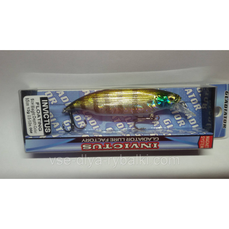 Воблер GLADIATOR Invictus 95 Color: 06