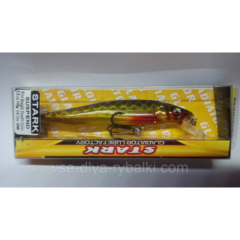 Воблер GLADIATOR STARK SP 95 Color: 09