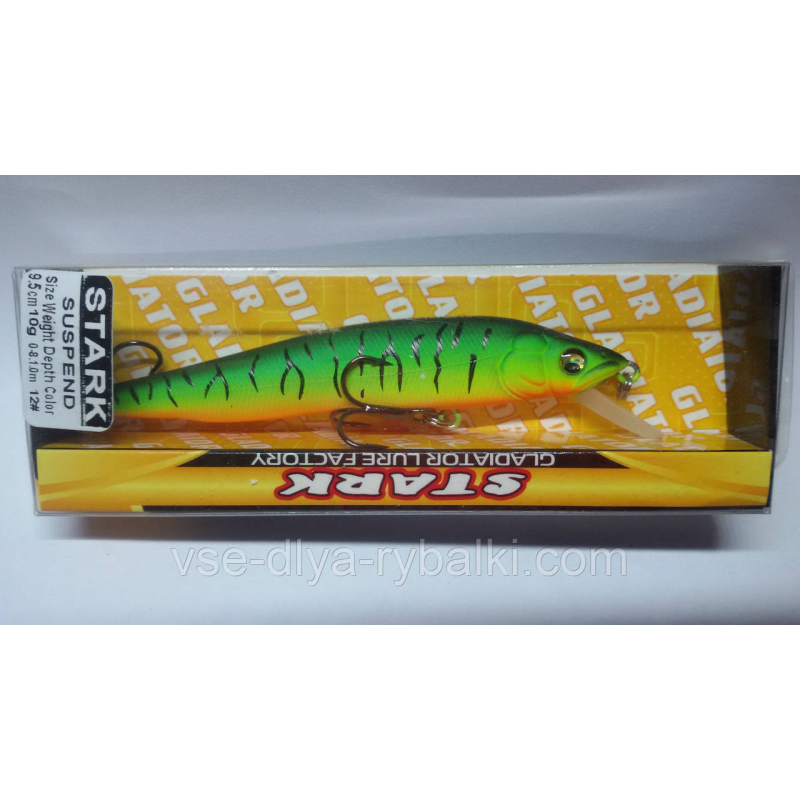 Воблер GLADIATOR STARK SP 95 Color: 12