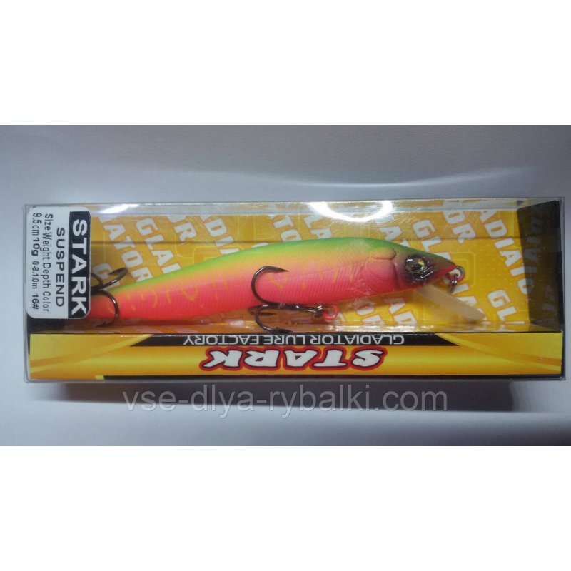 Воблер GLADIATOR STARK SP 95 Color: 16