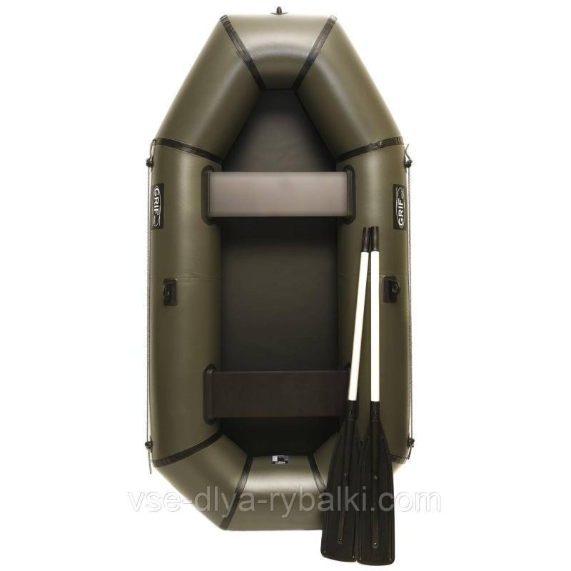 Човен надувний пвх двомісна Grif boat GL-240