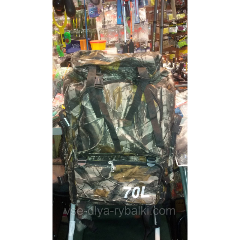 Рюкзак для риболовлі і туризму 70л Diwa BoyaBy