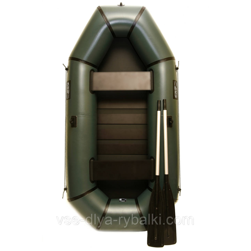 Човен надувний пвх двомісна Grif boat GH-240S