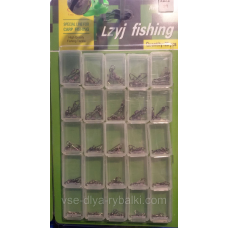 Набір карабінів+вертлюг