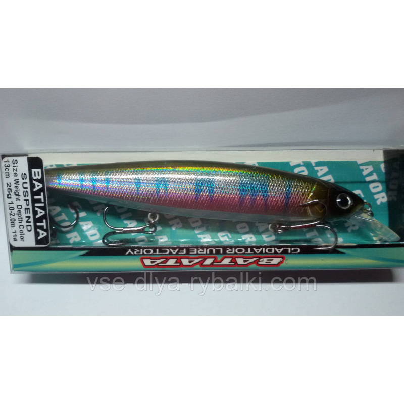 Воблер GLADIATOR BATIATA SP 130 Color: 11