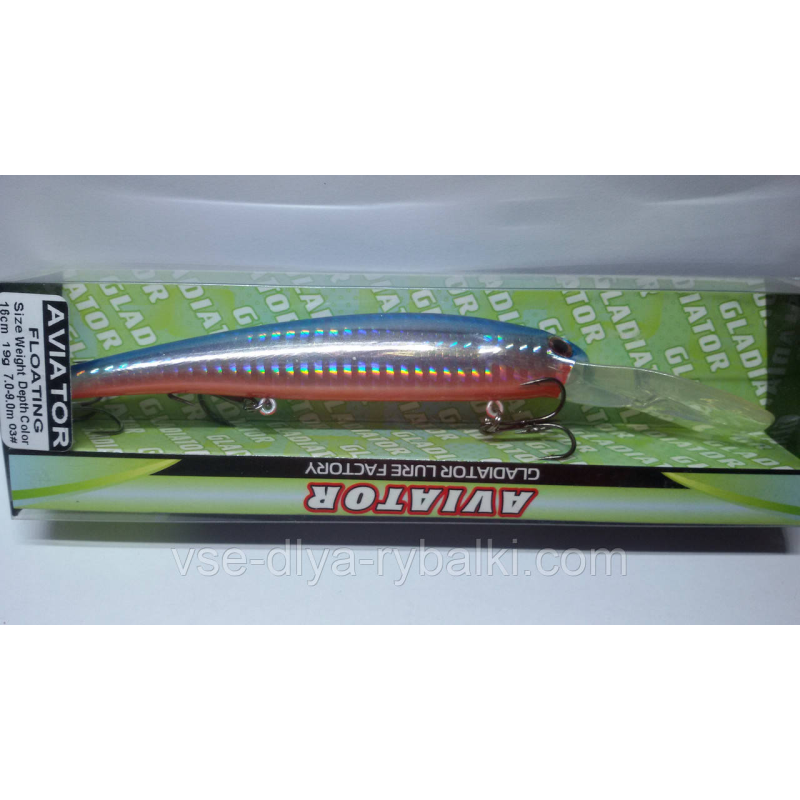 Воблер gladiator Aviator 160 Color: 03