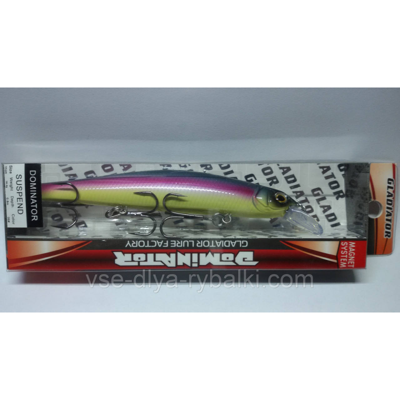 Воблер gladiator Dominator 110 Color: 06