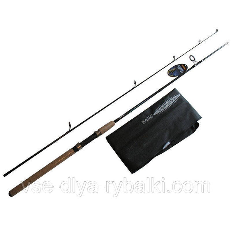 Спінінг карбон Kaida Goddess 2,10 м 10-30гр.