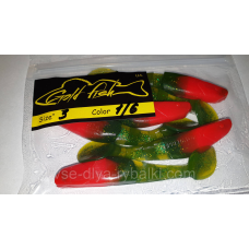 Силікон Predator 3“ сьедобный “Gold fish“ color 1/6