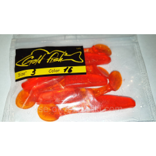 Силікон Predator 3“ сьедобный “Gold fish“ color 16