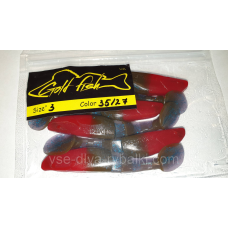 Силікон Predator 3“ сьедобный “Gold fish“ color 35/27