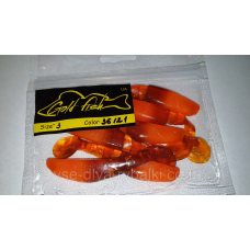 Силікон Predator 3“ сьедобный “Gold fish“ color 36/21