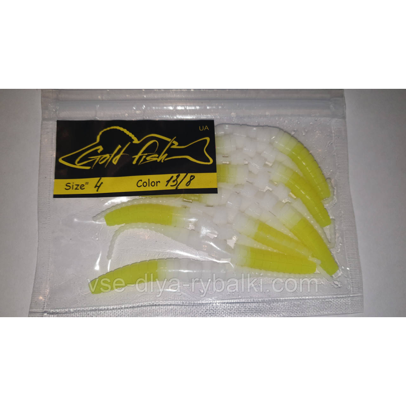 Силікон джавастик сьедобный “Gold fish“ color 13/8