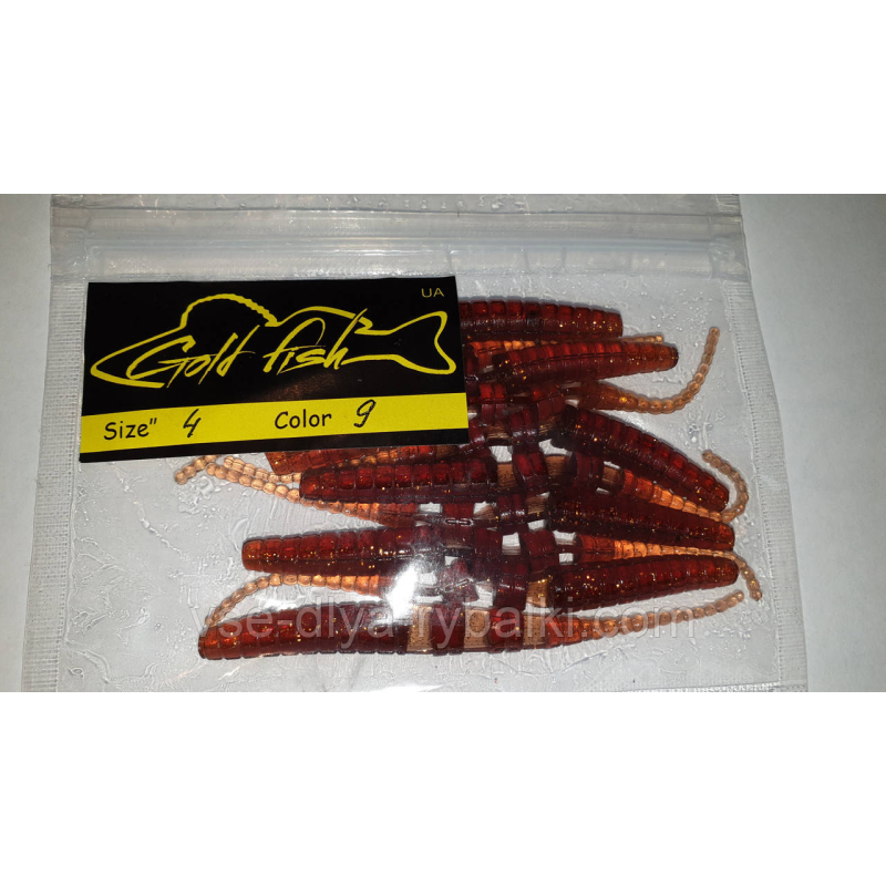 Силікон джавастик сьедобный “Gold fish“ color 9