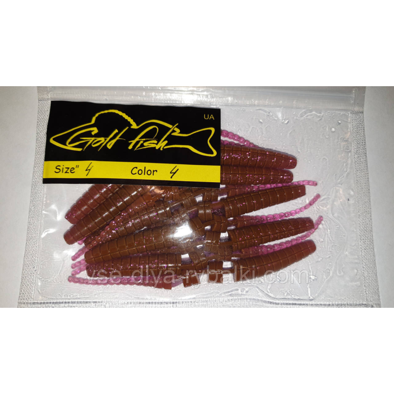 Силікон джавастик сьедобный “Gold fish“ color 4