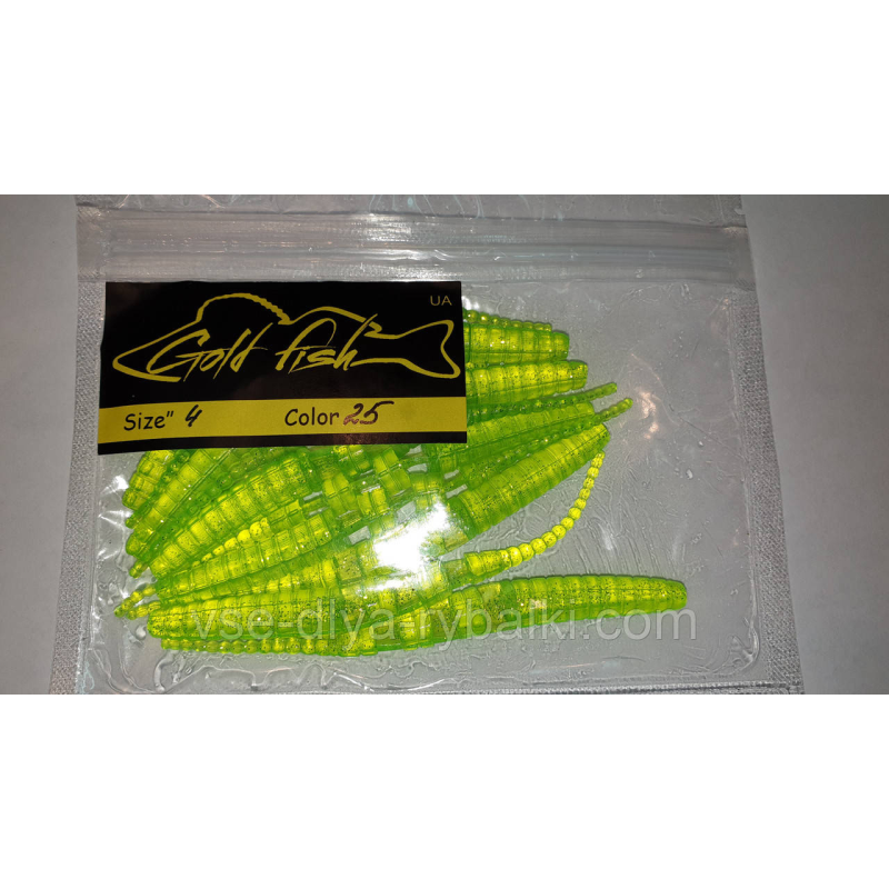 Силікон джавастик сьедобный “Gold fish“ color 25